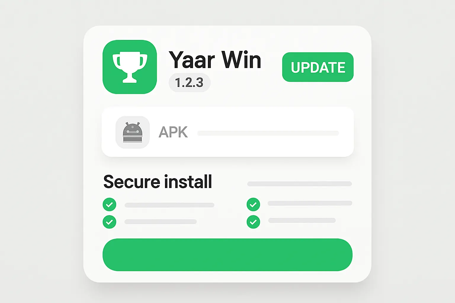 Yaar Win version details